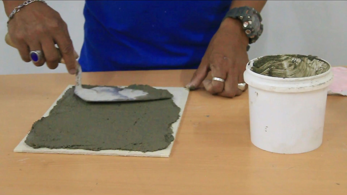 How to use Eurotiles Structural Repair Mortar